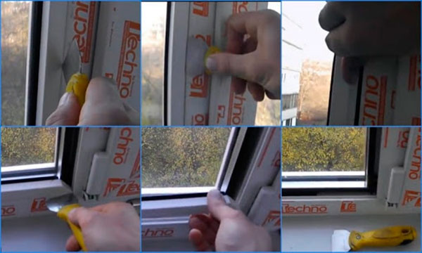 Демонтаж окна Снять пластиковое окно